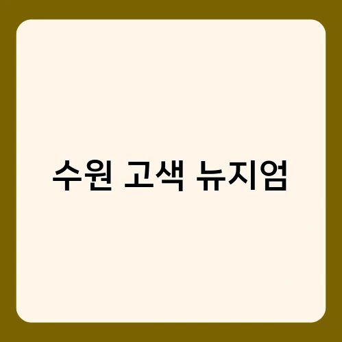 수원 고색 뉴지엄 1