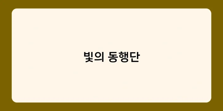 빛의 동행단 자원봉사, 어떻게 시작할 수 있나요? 지원 방법부터 활동까지
